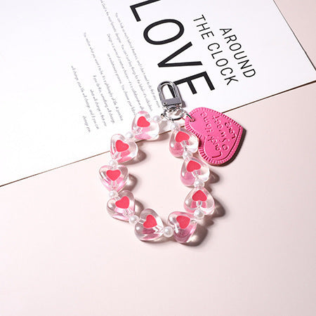 Wholesale Transparent Letter Heart phone stand