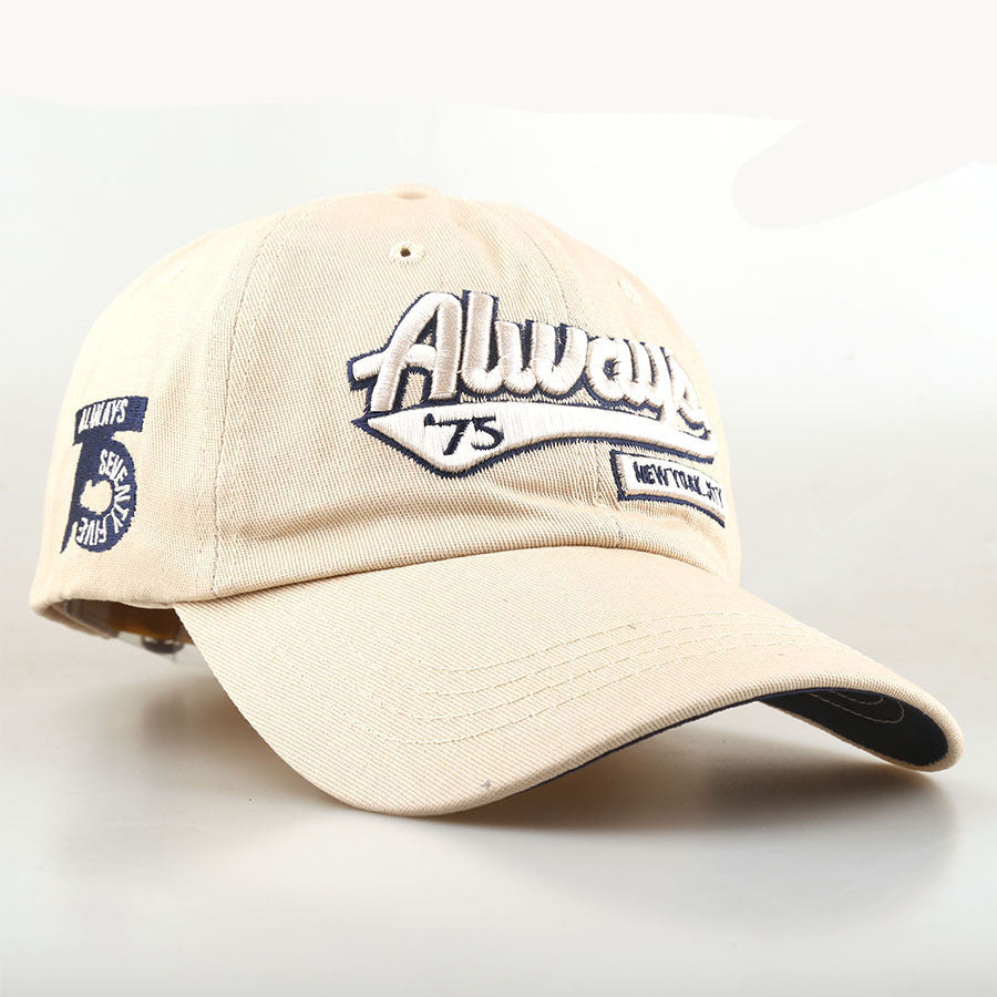 Wholesale Fashionable letter embroidered baseball cap