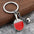 Wholesale  sports series golf tennis table tennis badminton racket metal keychain
