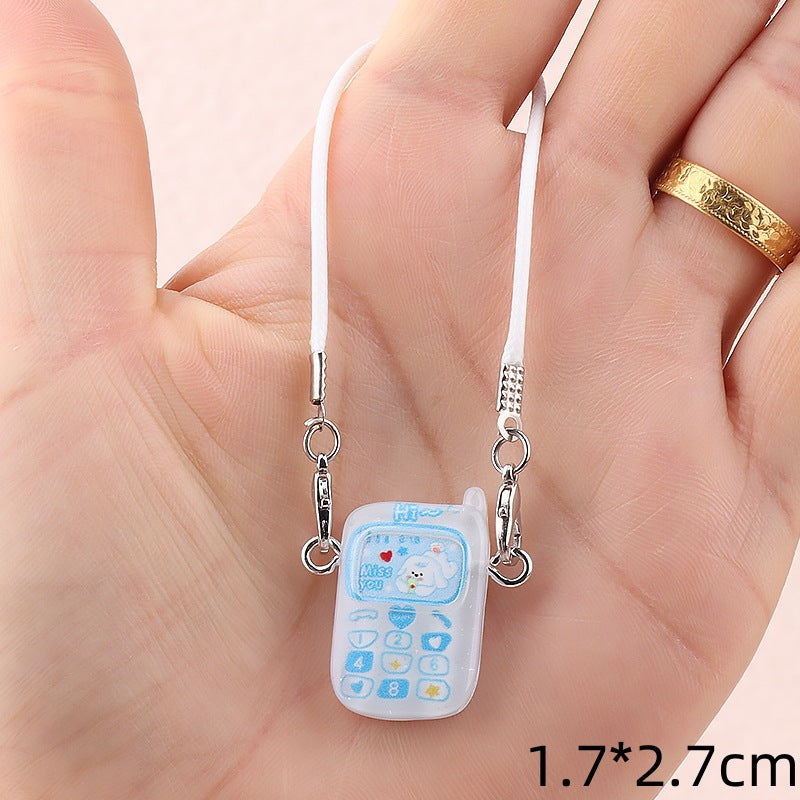 Wholesale Cute cartoon mini mobile phone doll accessories