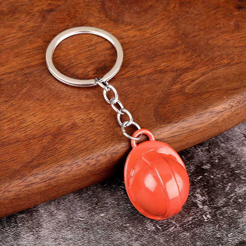 Wholesale mini keychain helmet ornaments small keychain