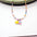 Wholesale Color Beaded Necklace Cartoon Cute Butterfly Love Clavicle Chain