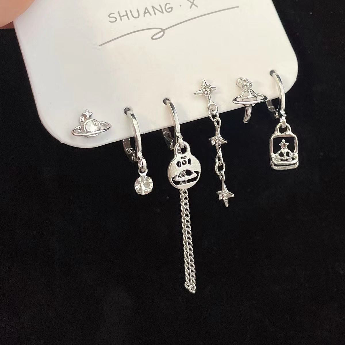 Wholesale Fashion Star Earring Set
