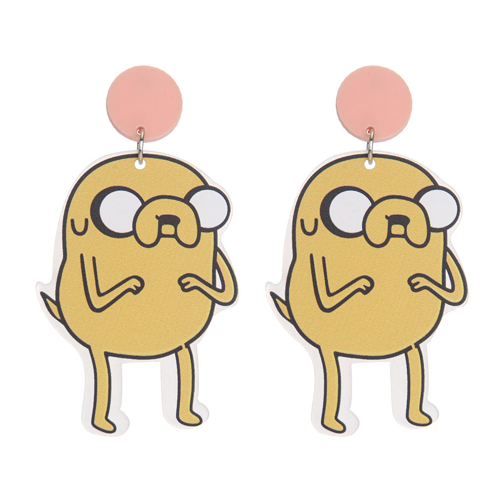 Wholesale Cartoon Cute Acrylic Earrings ACC-ES-ManT018