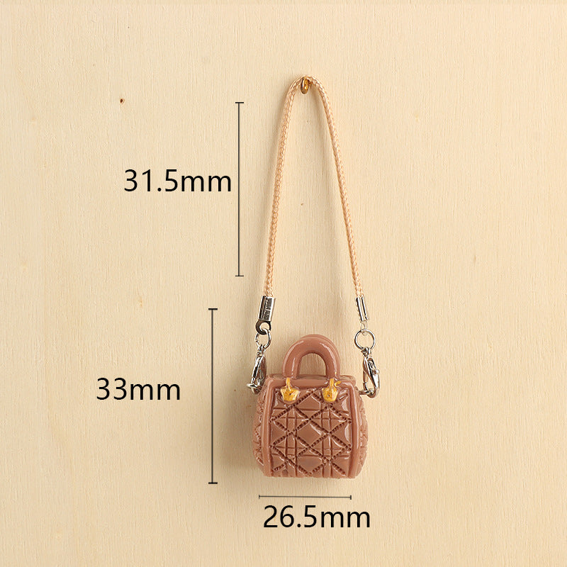 Wholesale Cute cartoon mini backpack keychain pendant doll accessories