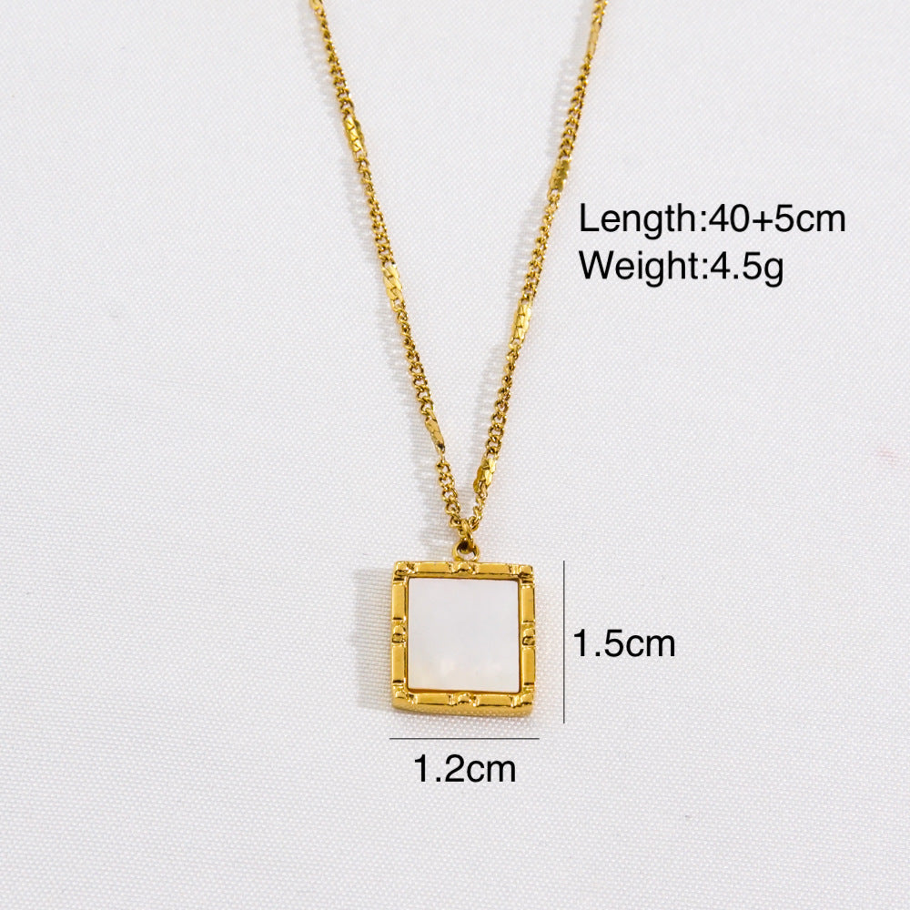 Wholesale  Titanium Steel Light Luxury Necklace