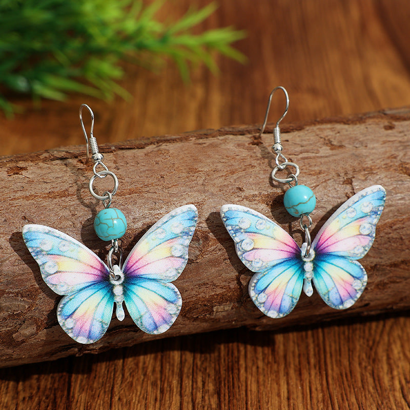 Wholesale Butterfly Themed Vintage Style Earrings