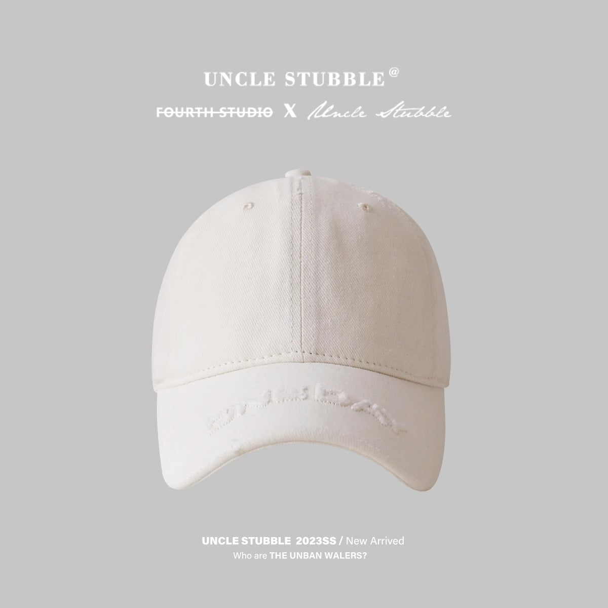 Wholesale Retro Frayed Edge Tie-dye Letter Hole Baseball Cap ACC-HT-Ruix007