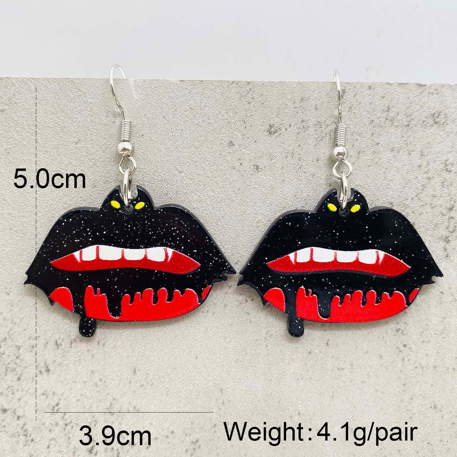 Wholesale Halloween Spider Skull Pumpkin Acrylic Earrings ACC-ES-ChenY023