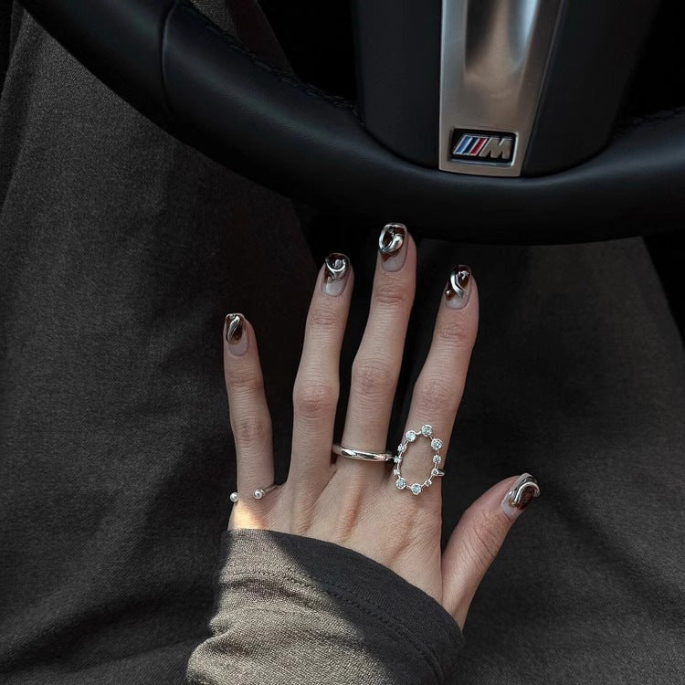 Wholesale Temperament Full Diamond Ring