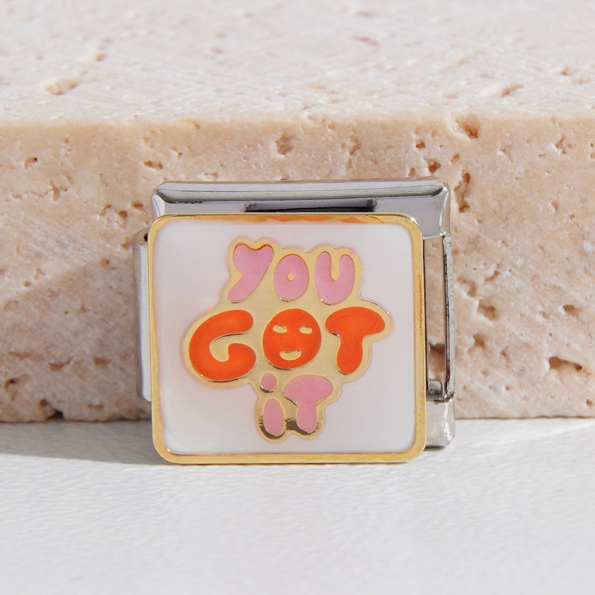 Wholesale Italian Charm Bracelet 9mm DIY Splicing Cute Creative Stainless Steel Composable Bracelet