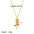 Wholesale  Cowboy Boots Pendant Necklace Titanium Steel Necklaces