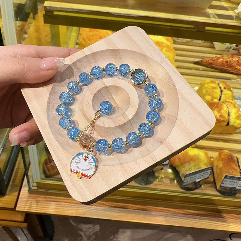 Wholesale Cartoon Cute Burst Flower Crystal Bracelet ACCVIP-BT-FanYou001