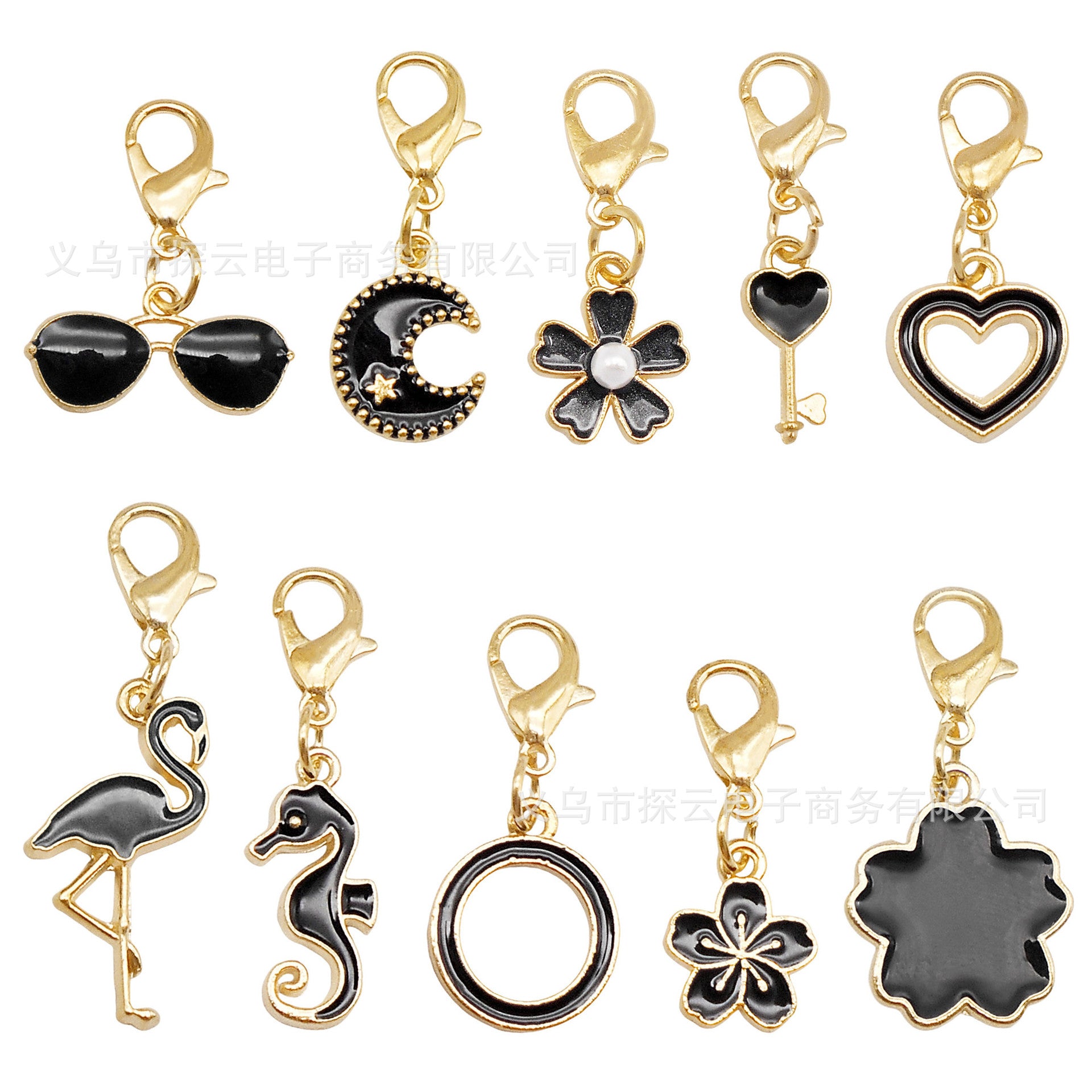 Wholesale Colorful Oil-Drip Charms