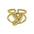 Wholesale  26 A-Z English Letter Open Luxury Women's Rings