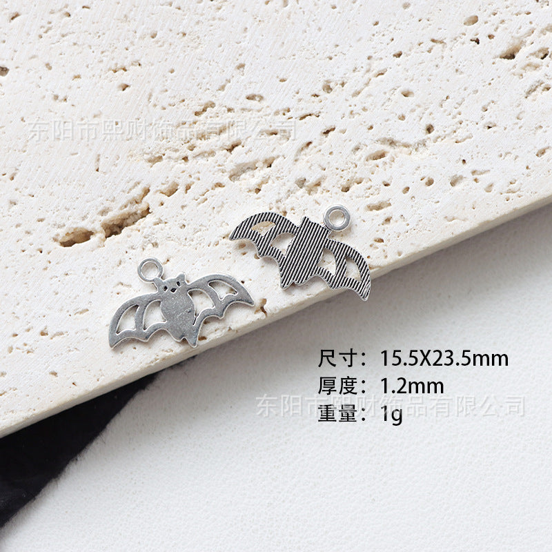 Wholesale Zinc Alloy  Pendant Necklace Set,  Dark Series DIY Jewelry Components for Keychains and Fashion Accessories
