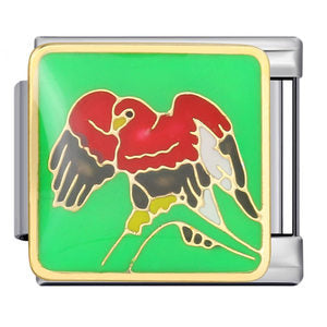 Wholesale Italian Charm Bracelet 9mm DIY Splicing Removable Peace Series Stainless Steel Composable Bracelet