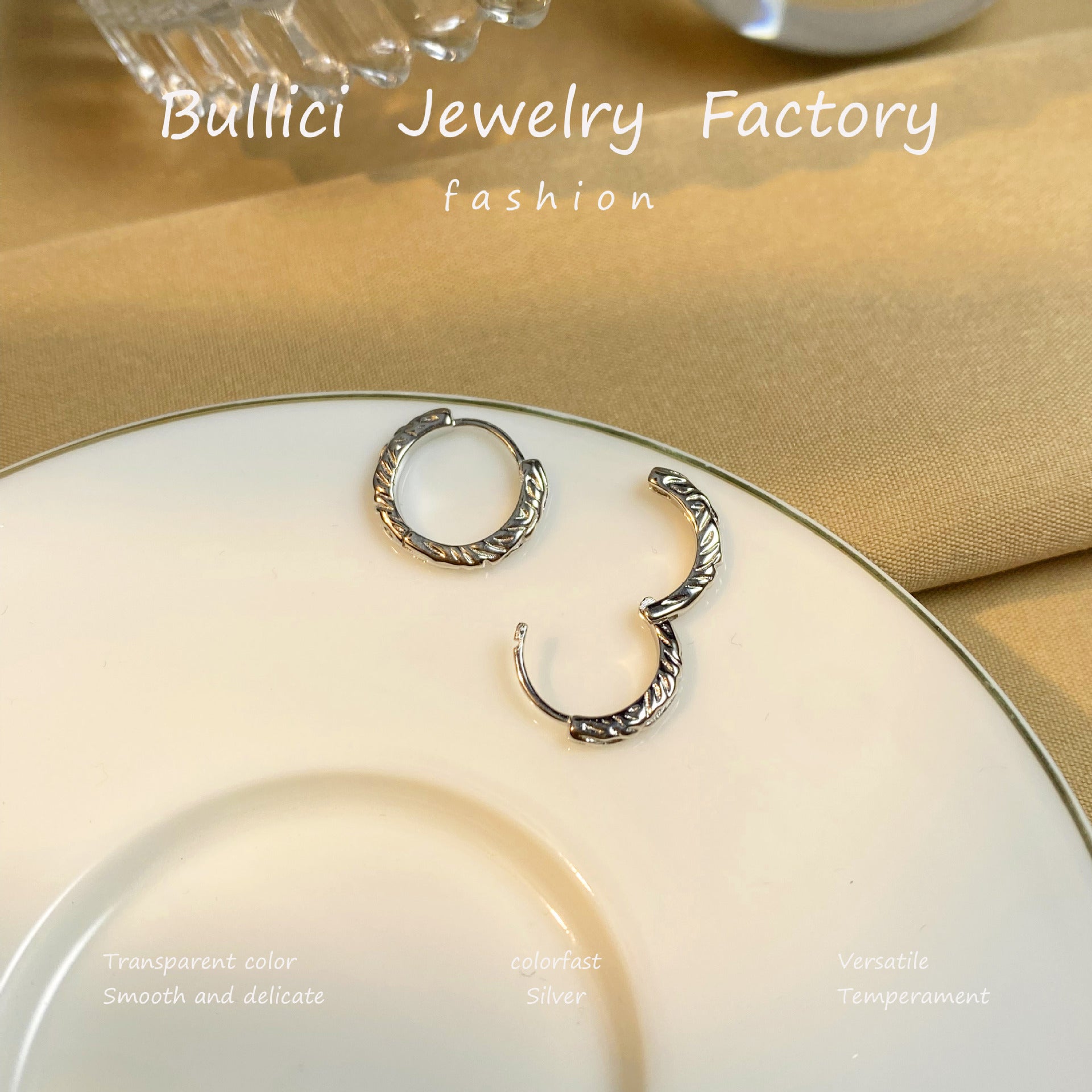 Wholesale Light Luxury Style S925 Sterling Silver Earrings