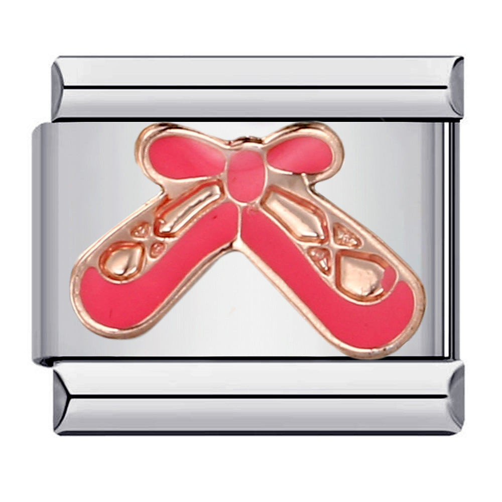 Wholesale  Italian module   stainless steel bracelet