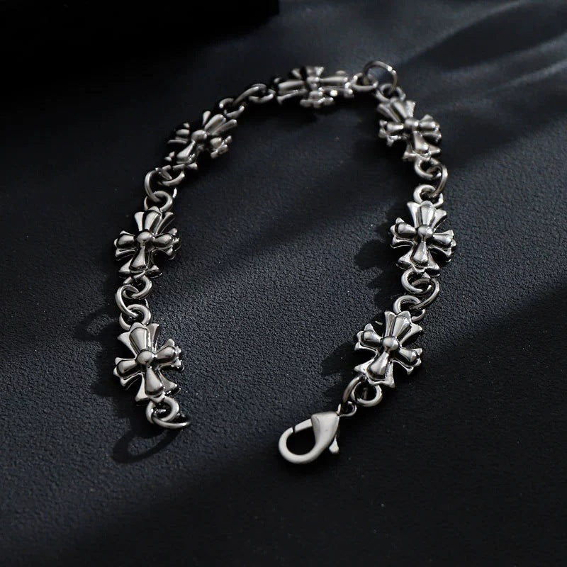 Wholesale Alloy Cross Bracelet Unisex Vintage Fashion Jewelry Accessory Gift Travel Souvenir