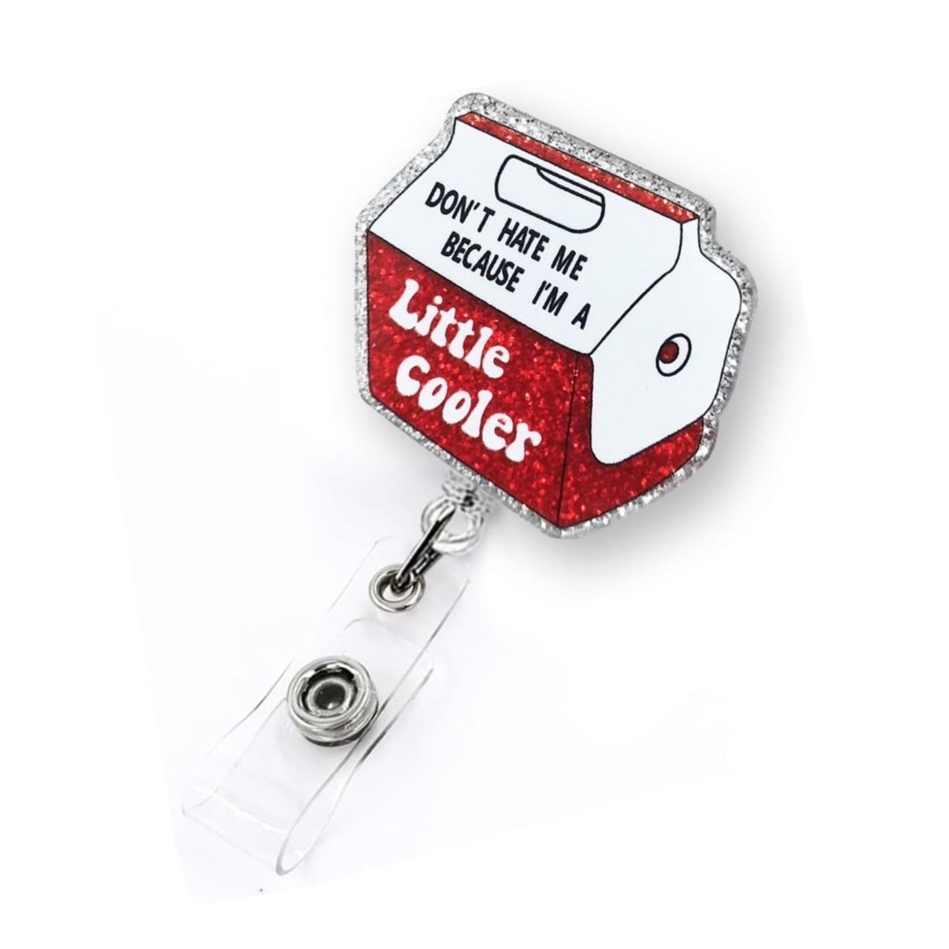 Wholesale Jesus Badge Reel Keychain