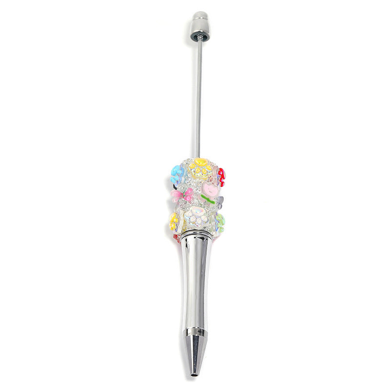 Wholesale 5pcs/ set Original Cartoon Cat Claw Gestapia Sugar Pen Dragonfly Tulip Bead Pen