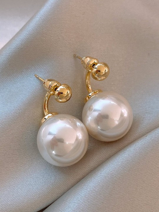 Wholesale Zircon Pearl Earrings Vintage Stud Earrings ACC-ES-Huih002