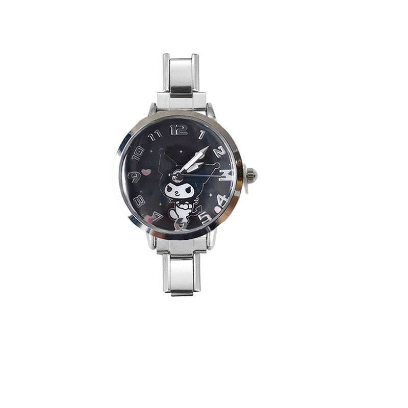 Wholesale Stainless Steel Cartoon Quartz Watch Waterproof Everyday Use Gift Resale