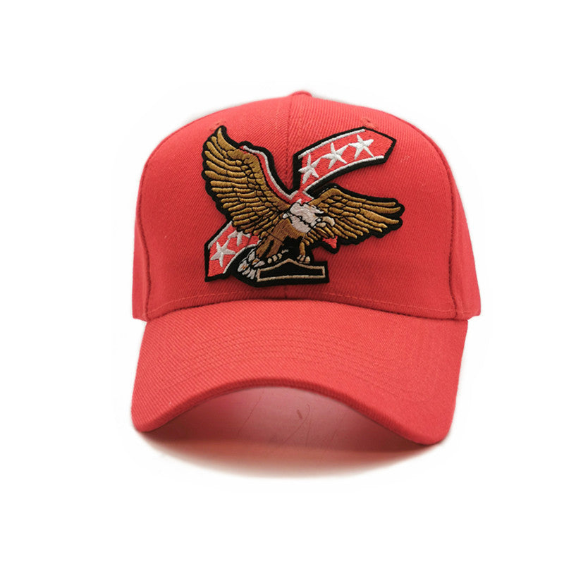 Wholesale  camouflage American eagle head embroidery baseball cap