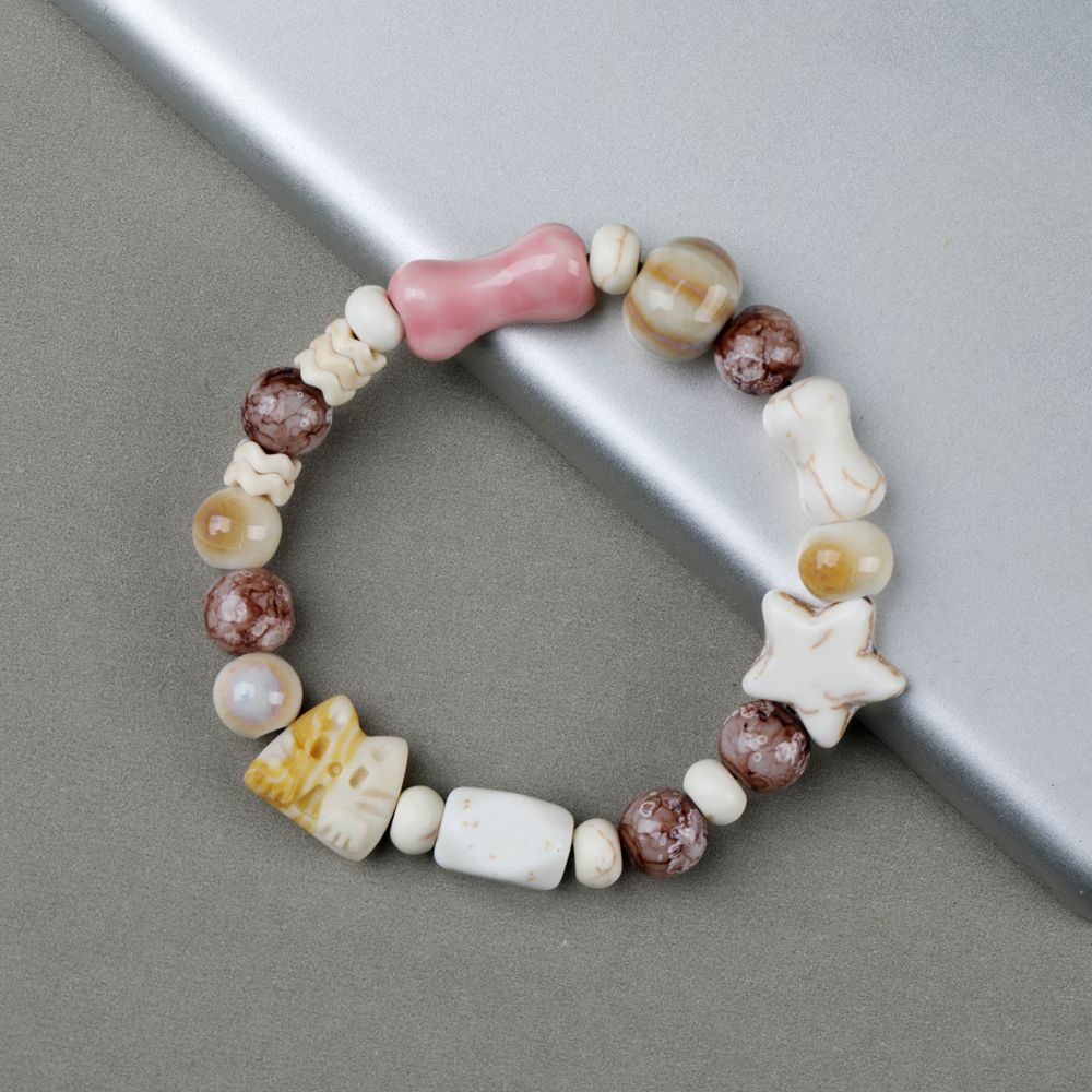 Wholesale Ceramic Puppy Bracelet ACC-BT-YXH004