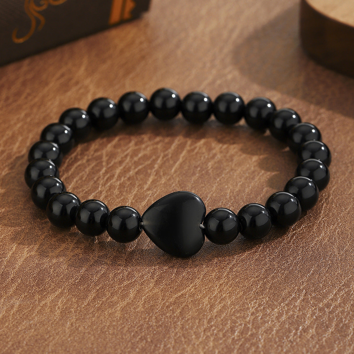 Wholesale Natural Crystal Black Agate Multi Bead Women S Bracelet European American Style Fashion Jewelry Accessory Boutique Resale