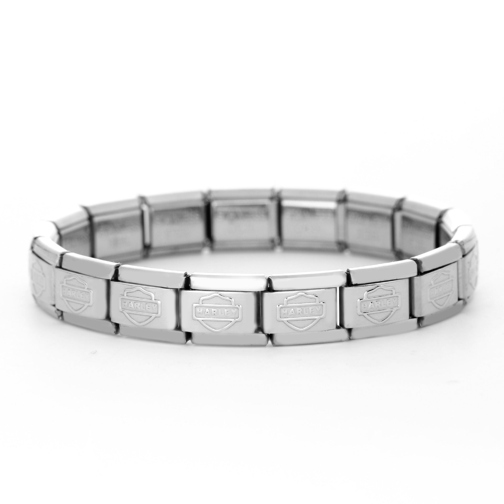 Wholesale Italian Charm Bracelet 9mm DIY Splicing Removable Stainless Steel Arch Bridge Composable Bracelet ACC-BT-XY055