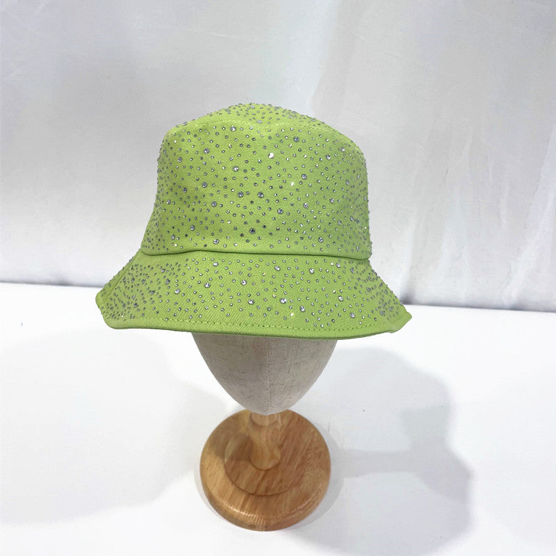 Wholesale Starry Rhinestone Bucket Hat ACC-HT-YunDa001