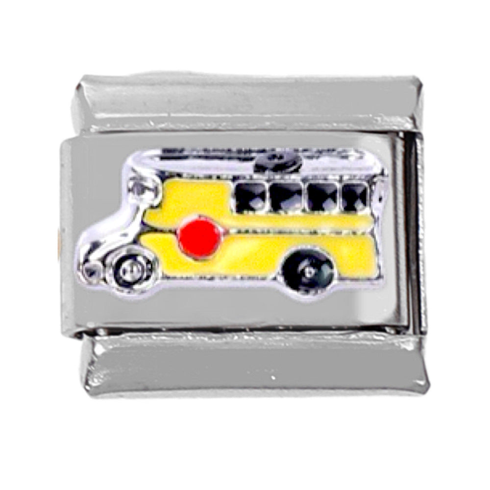 Wholesale 5pcs Italian Charm Bracelet Charm Module Stainless Steel Car Airplane Bracelet 9mm DIY Pattern Free Stitching Detachable Composable Bracelet ACC-BT-DaLiang020