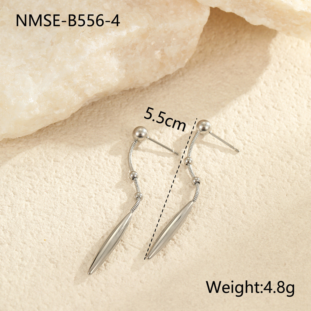 Wholesale Water Drop Earrings Stainless Steel Earrings