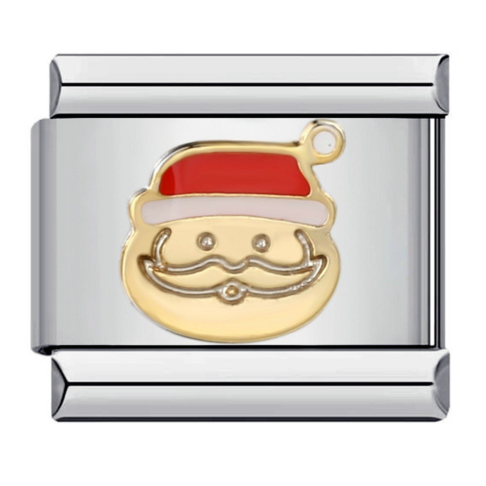 Wholesale Italian Charm Bracelet 9mm DIY Splicing Removable Christmas Party Stainless Steel Composable Bracelet