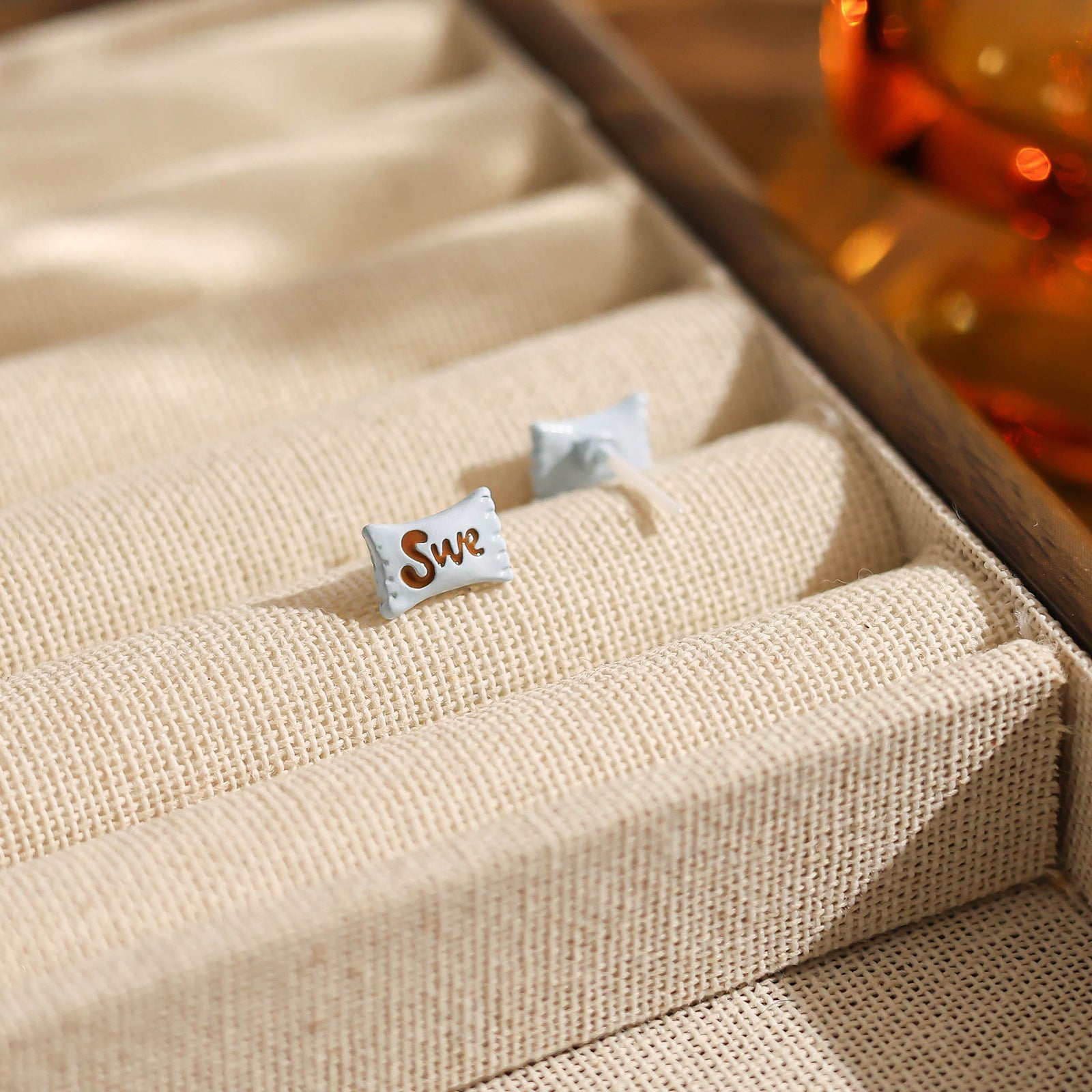 Wholesale Bioceramic Sleep-Friendly Earrings Cute Sweet Jewelry Accessory for Women