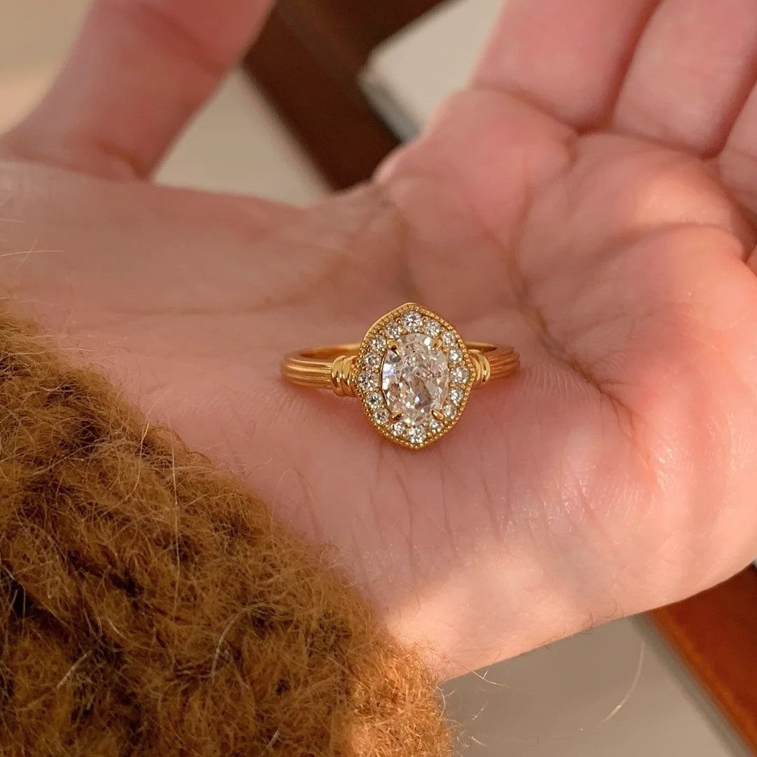 Wholesale Vigilante Oversized Diamond Stacking Ring