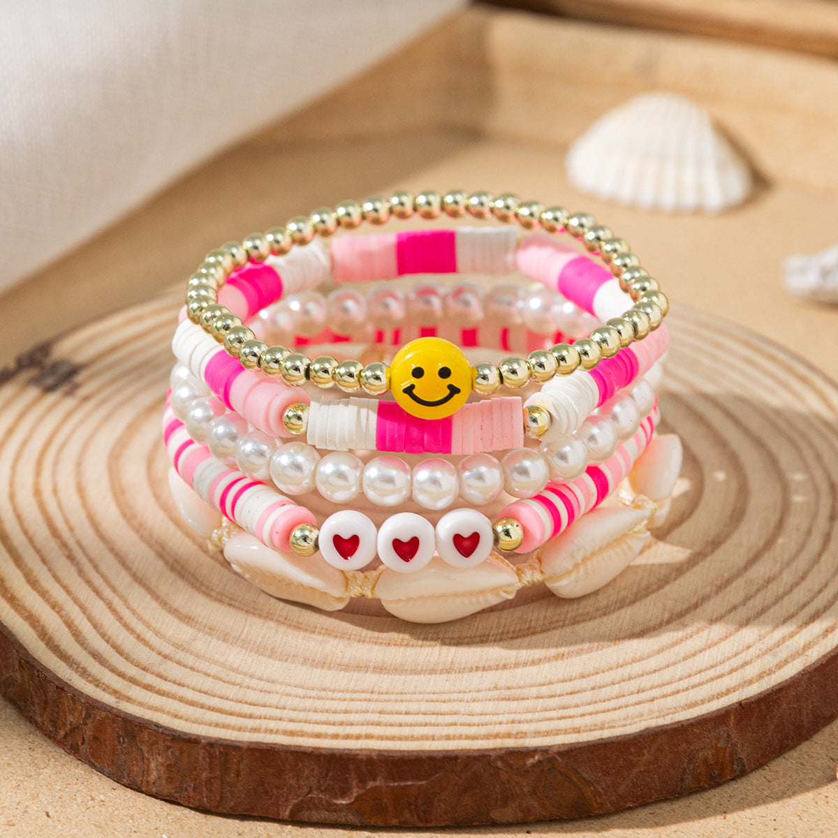Wholesale Laminated Daimi Bead Bracelet