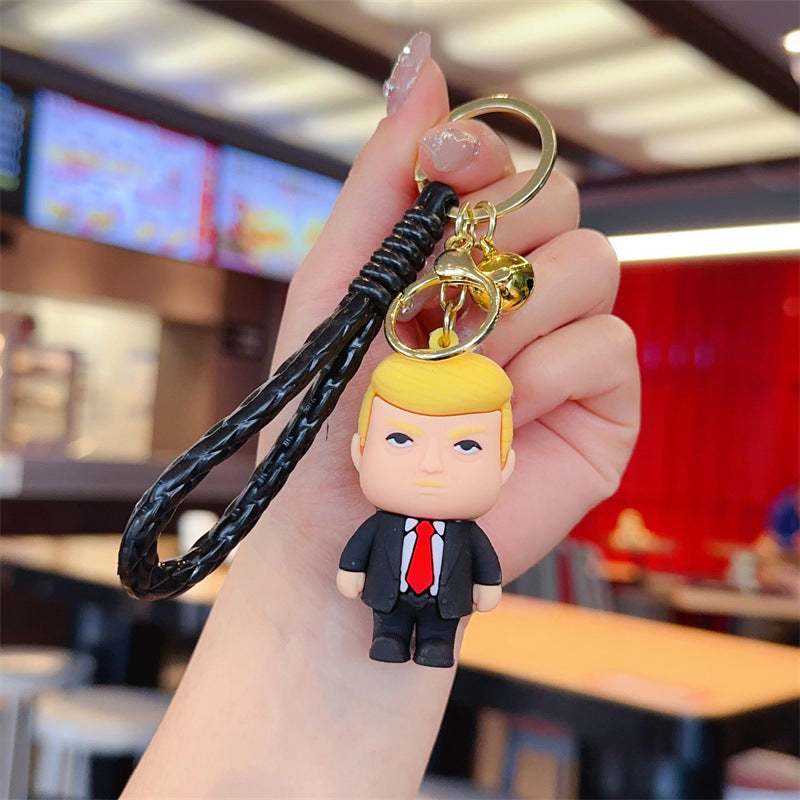 Wholesale Cute cartoon silicone keychain