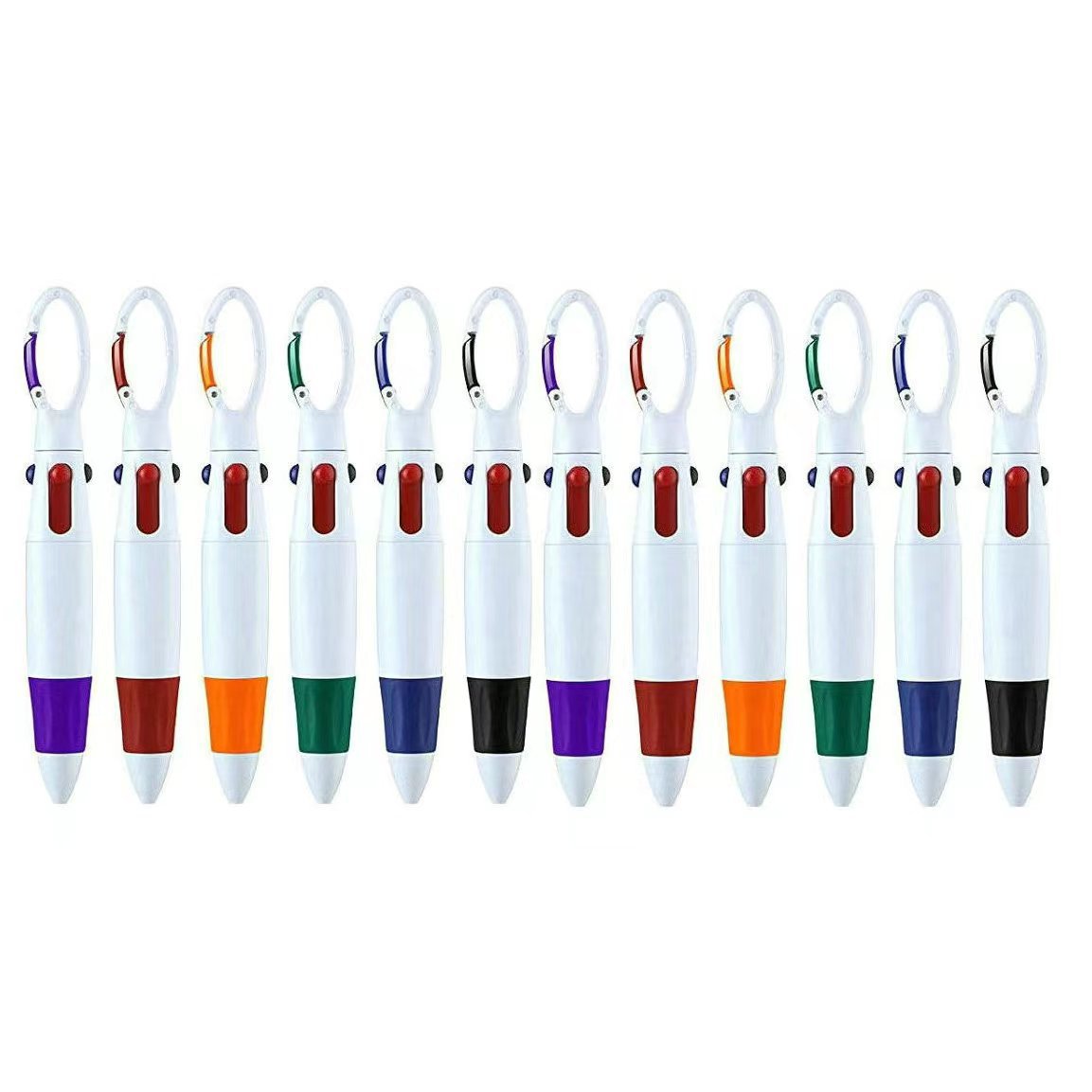 Wholesale Press Carabiner Ballpoint Pen