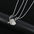 Wholesale Titanium steel necklace non-fading fritillary shell love pendant  clavicle chain
