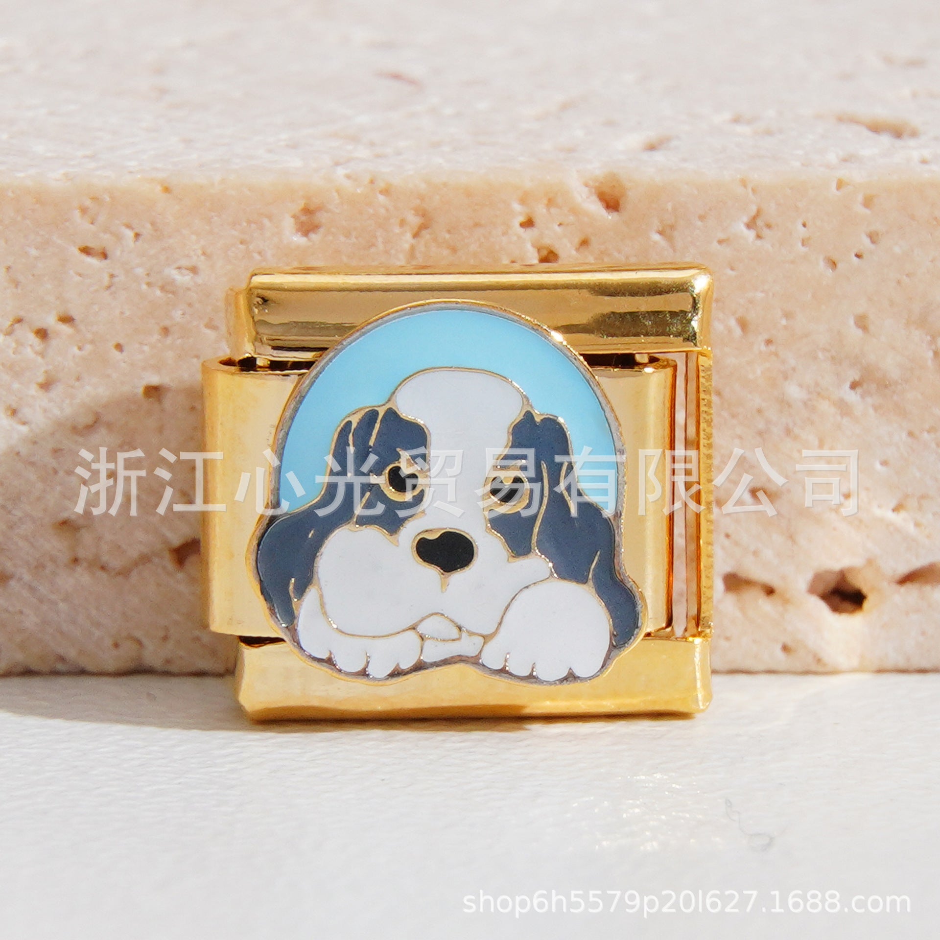 Wholesale Italian Charm Bracelet 9mm DIY Splicing  Stainless Steel Composable Bracelet