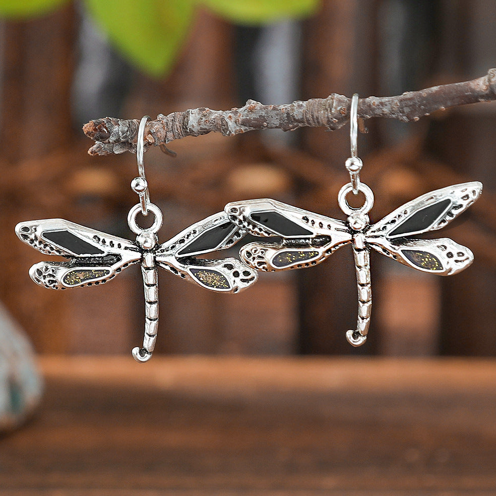 Wholesale Alloy Ethnic Bohemian Earrings Vintage Distressed Style Jewelry for Everyday Wear