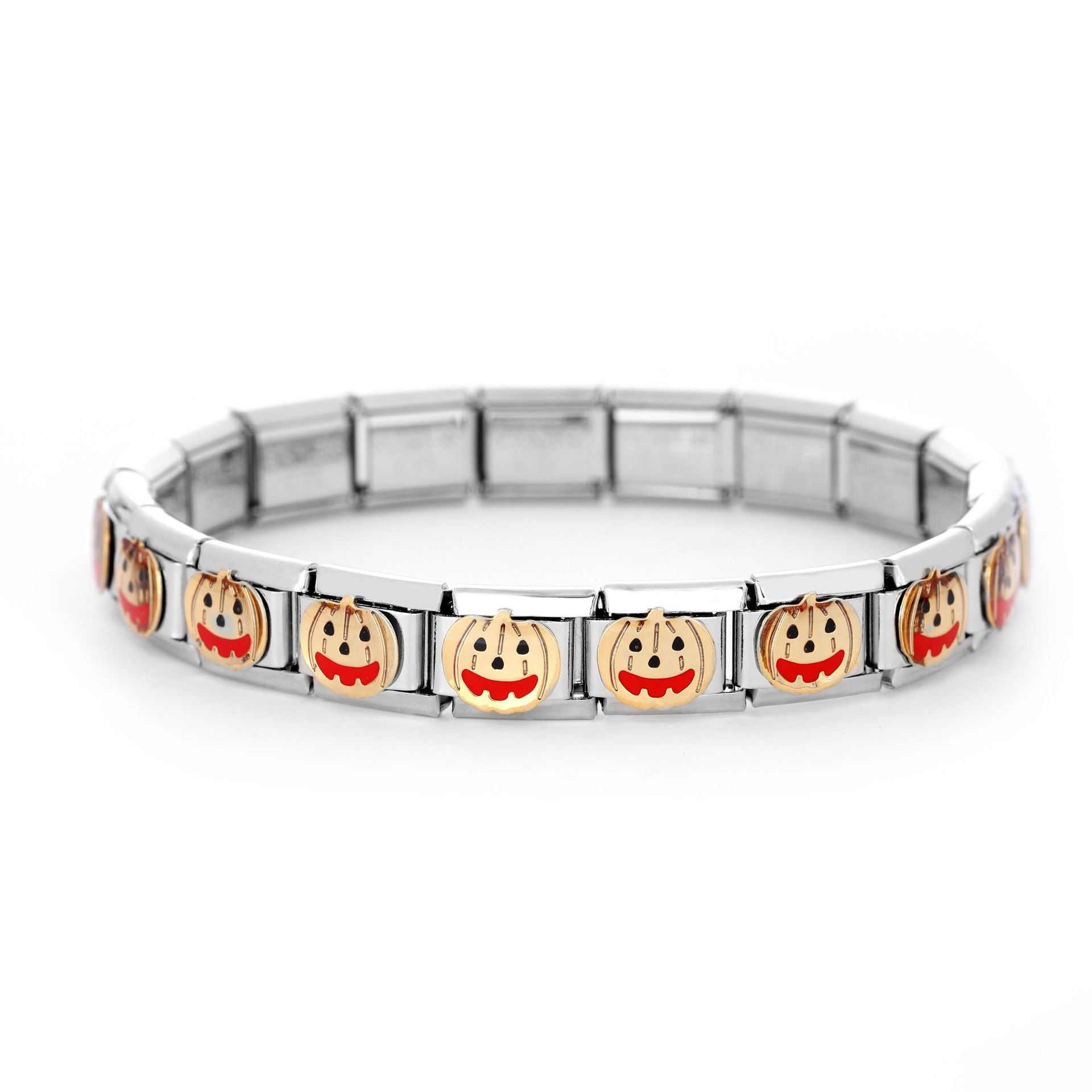 Wholesale Italian Charm Bracelet 9mm DIY Splicing Removable Stainless Steel Moon Swan Composable Bracelet ACC-BT-XY038