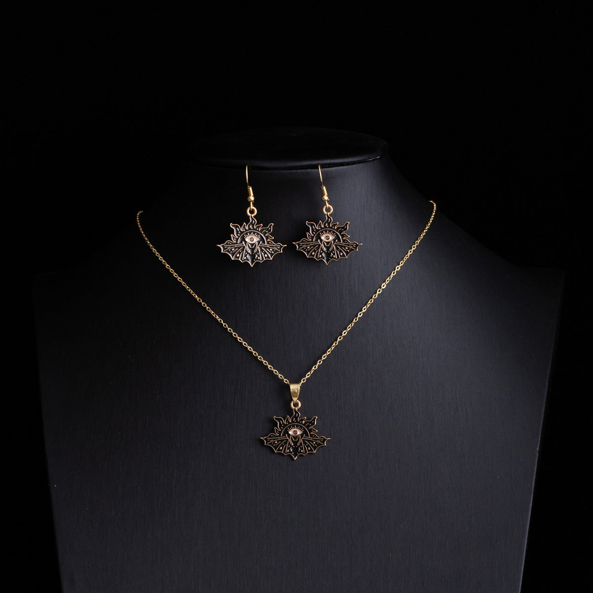 Wholesale Gothic  cartoon ghost earrings skull jewelry