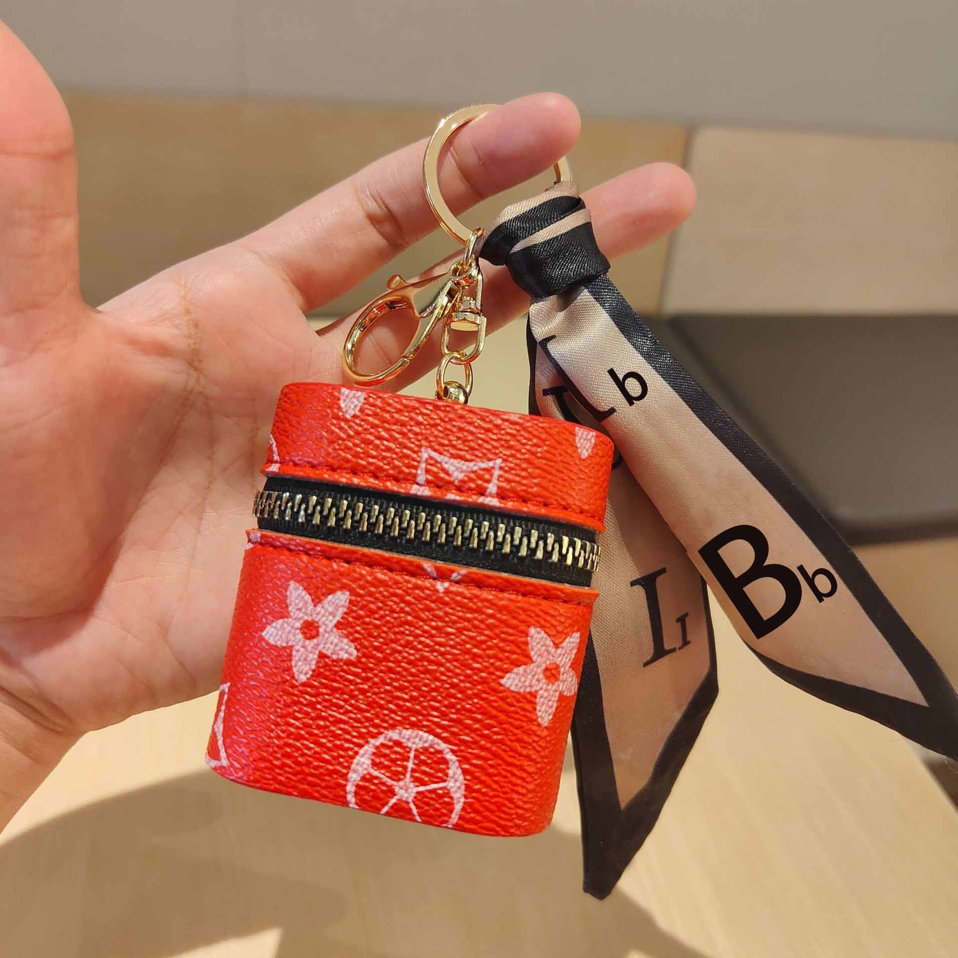 Wholesale Mini Women Lipstick Bag Coin Purse Keychain ACC-KC-ShiL002