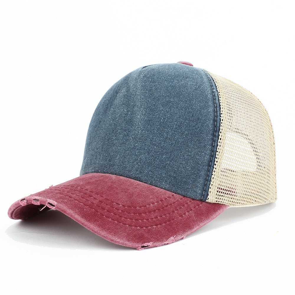 Wholesale Vintage Cotton Mesh Baseball Cap ACC-HT-RongZhao020