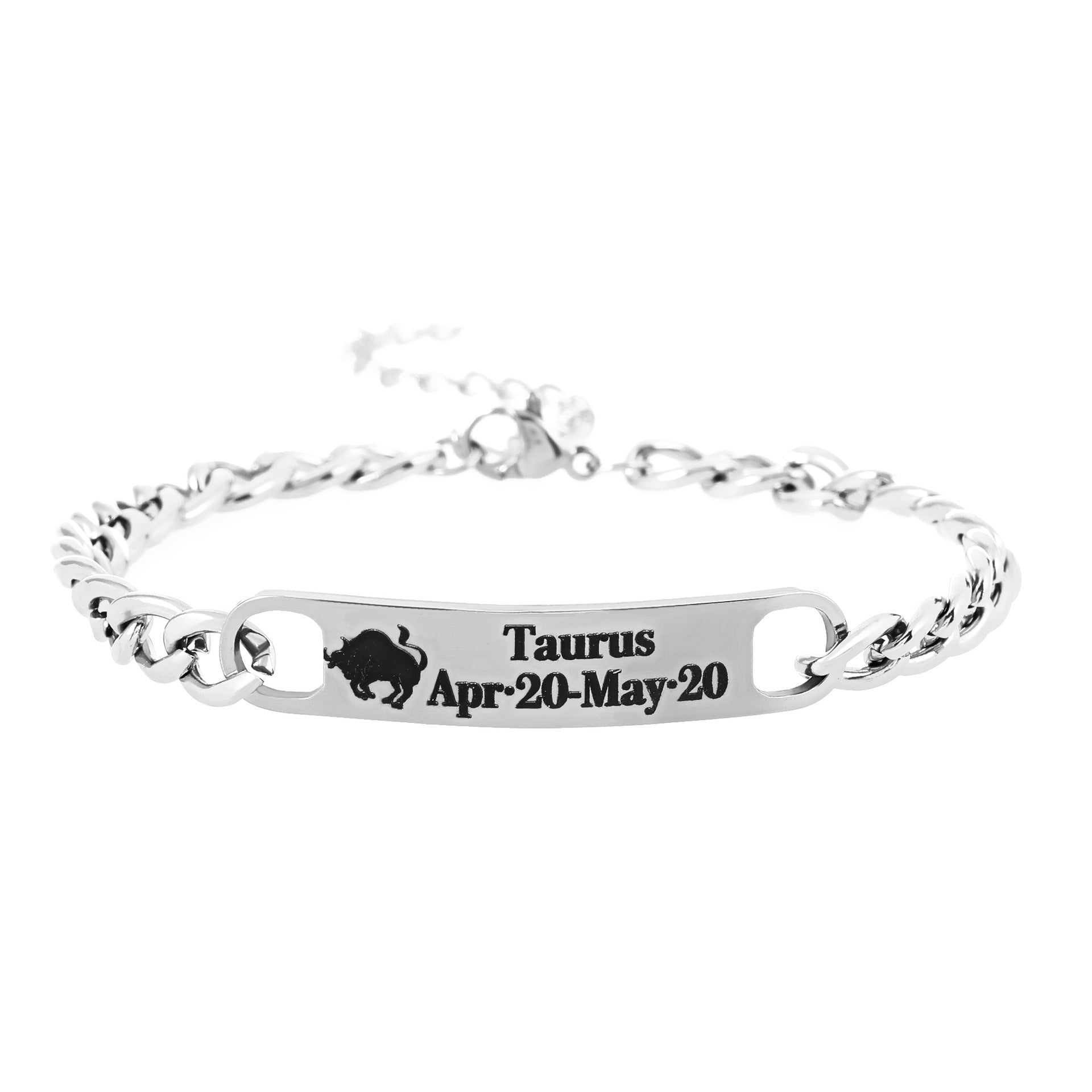 Wholesale Stainless steel mama bear mother's day bracelet