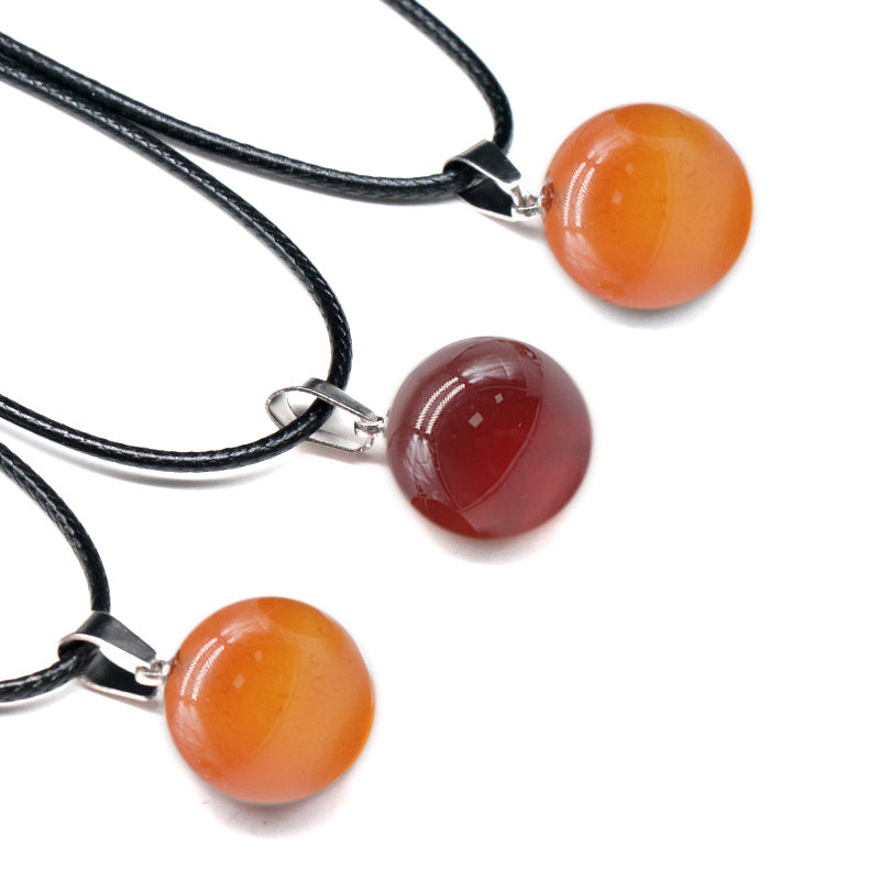 Wholesale 16mm Natural Stone Necklace Pendant ACC-PT-KeSuo001